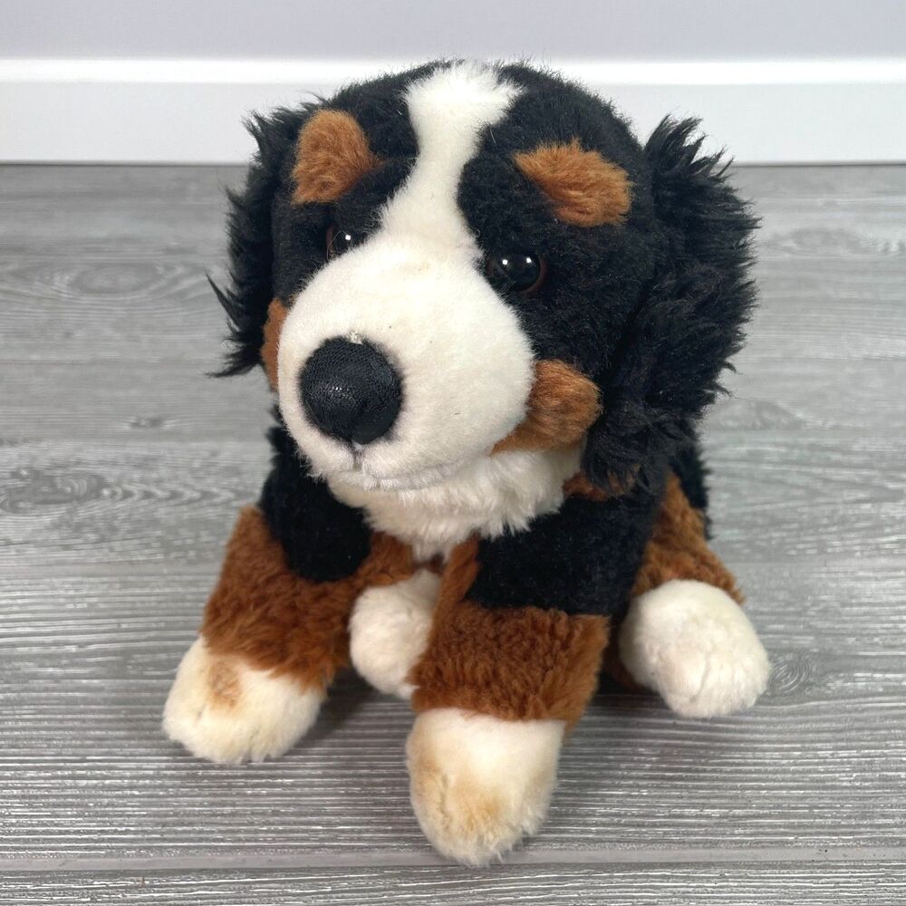 COPY - Vintage Toys R Us Animal Alley 12in Bernese Mountain Dog Plush Entlebuch…